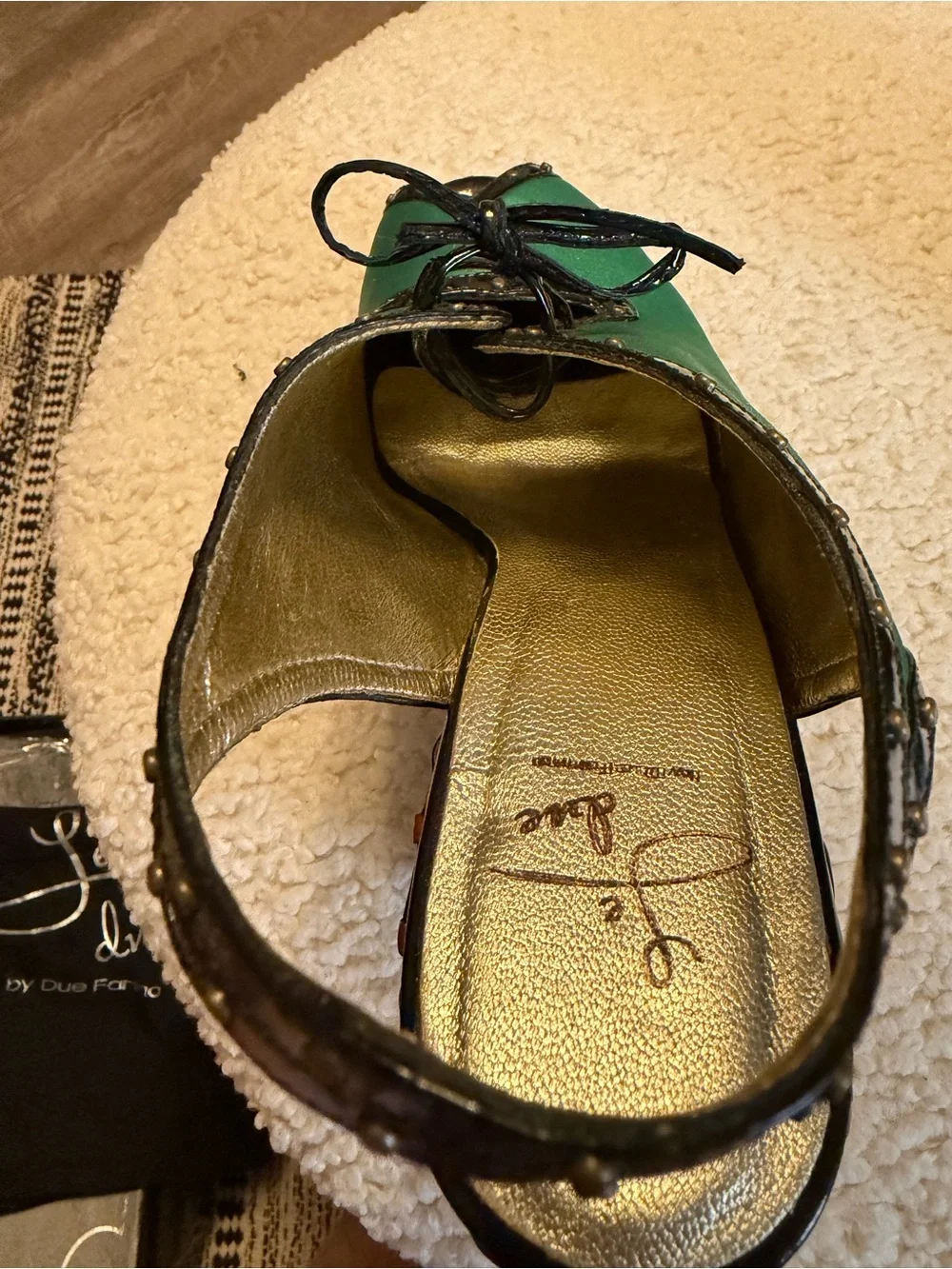 Le Due by Due Farina Green Platform